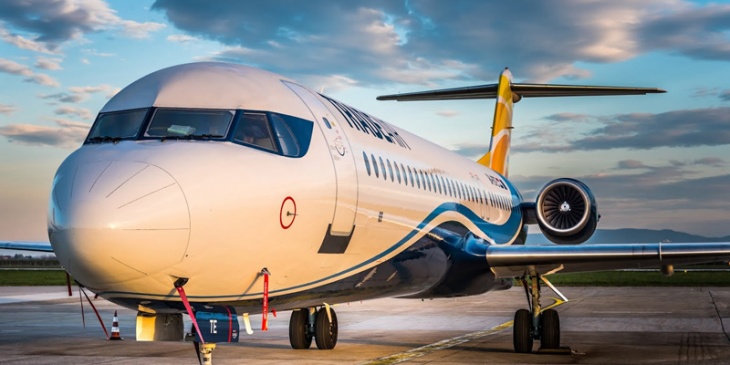 fokker 100 exterior