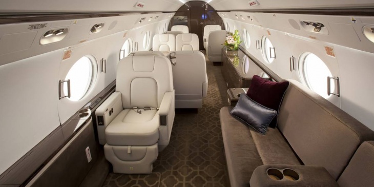 Gulfstream G550 - interior